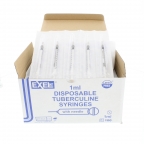 Exel 1cc Syringe w/27g x ½ Inch Needle - Box/100
